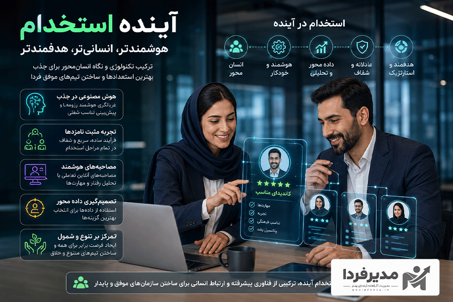 آینده استخدام منابع انسانی با هوش مصنوعی